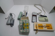 VINTAGE- LOT OF 3 CAMERA FLASH AND FLASH ACCESSORIES-UNTESTED