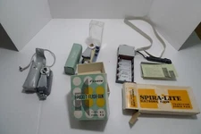 VINTAGE- LOT OF 3 CAMERA FLASH AND FLASH ACCESSORIES-UNTESTED