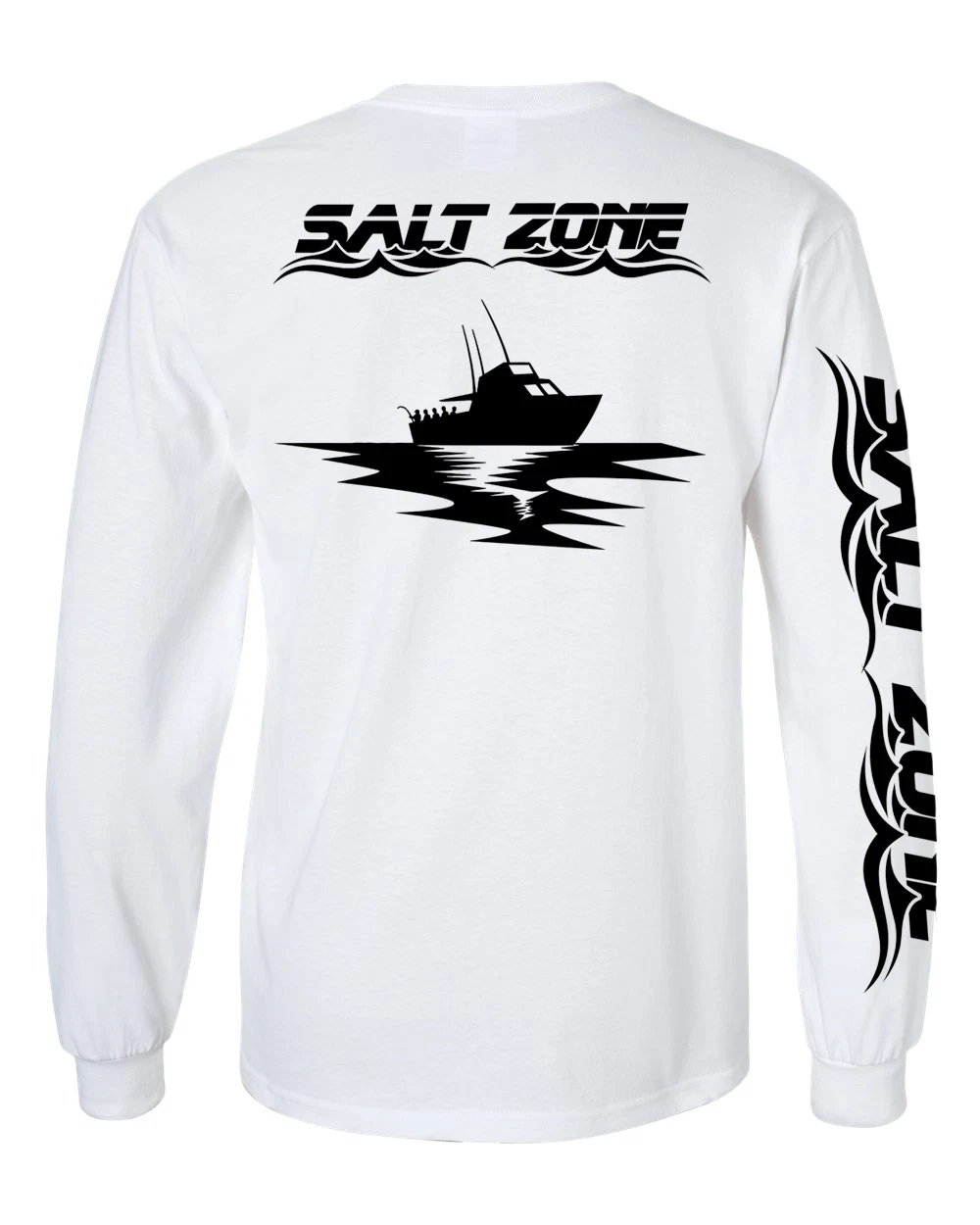 Salt Zone Performance Wear Mens saltwater long sleeve fishing shirt reel life