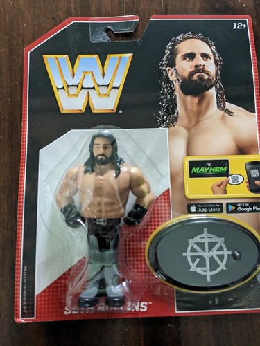 MOC WWE MATTEL RETRO SERIES 3 SETH ROLLINS WRESTLI...