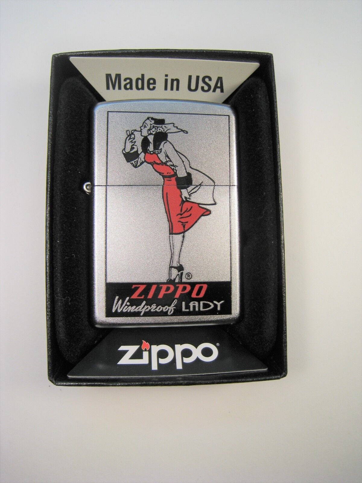 ZIPPO WINDY LADY WINDPROOF LIGHTER Collectible Rare - New in Box