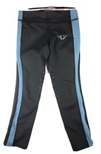 Girls TuffRider Riding Pants Tights Breeches Ventilated Schooling Size XS Grey