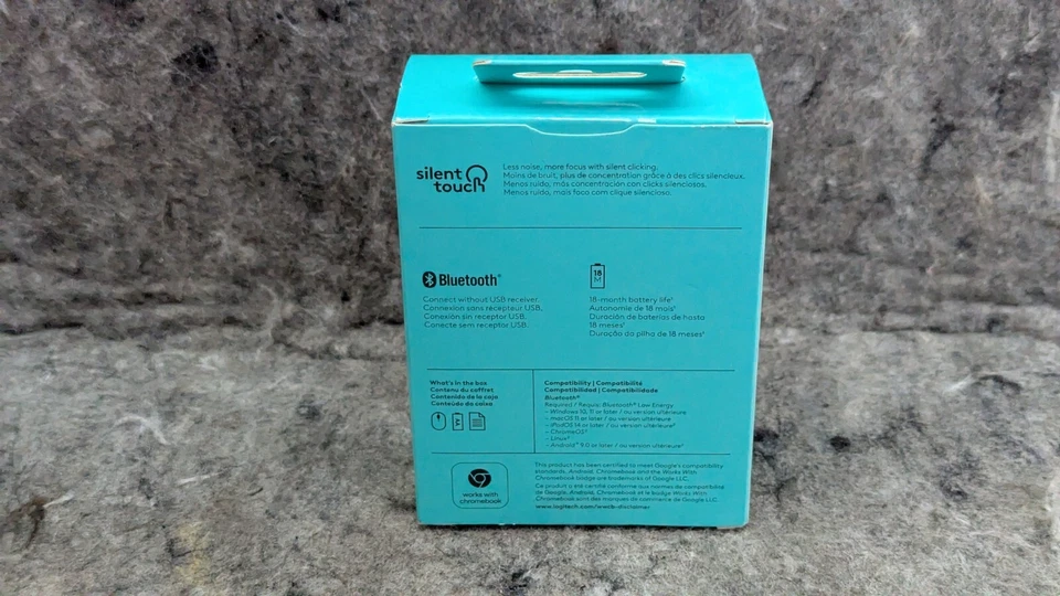 🔥Brand New🔥 Logitech M240 Silent Wireless Ambidextrous Mouse - Graphite - Image 4 of 4