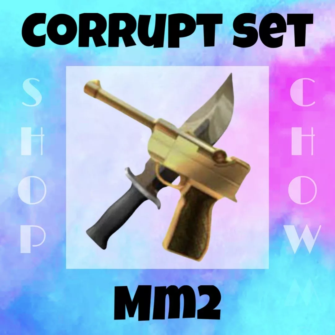 ✨Corrupt Set✨Roblox MM2 Murder Mystery 2, Cheap!, SAME DAY DELIVERY