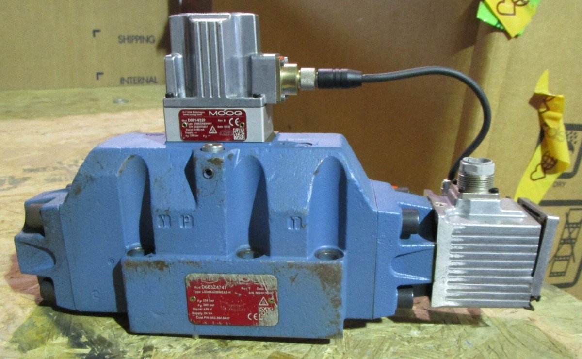 MOOG D663Z4747 SERVO-PROPORTIONAL CONTROL VALVE – Moog D061-9320