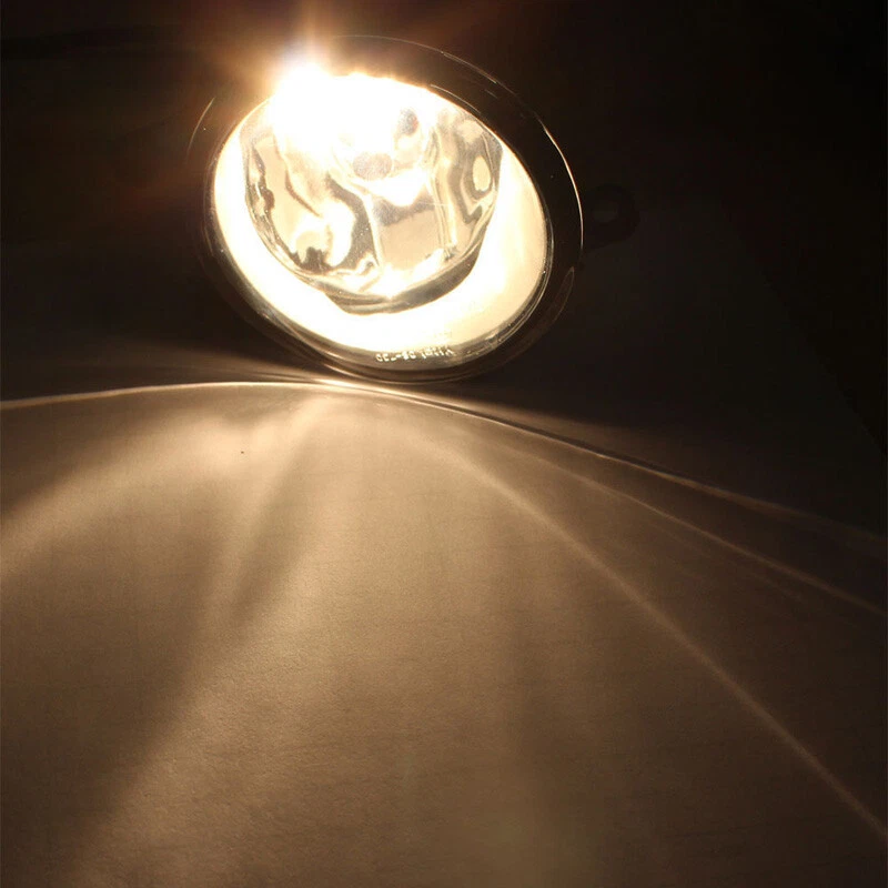 Set For 2015-2020 Jeep Renegade Fog Light Driving Lamp w/Light Bulbs Clear Lens Foto 3 de 4