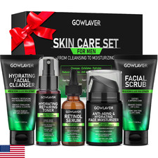 Gifts for Men,Skin Care for Men,Hydrating Moisturizing Face Care Routine for M