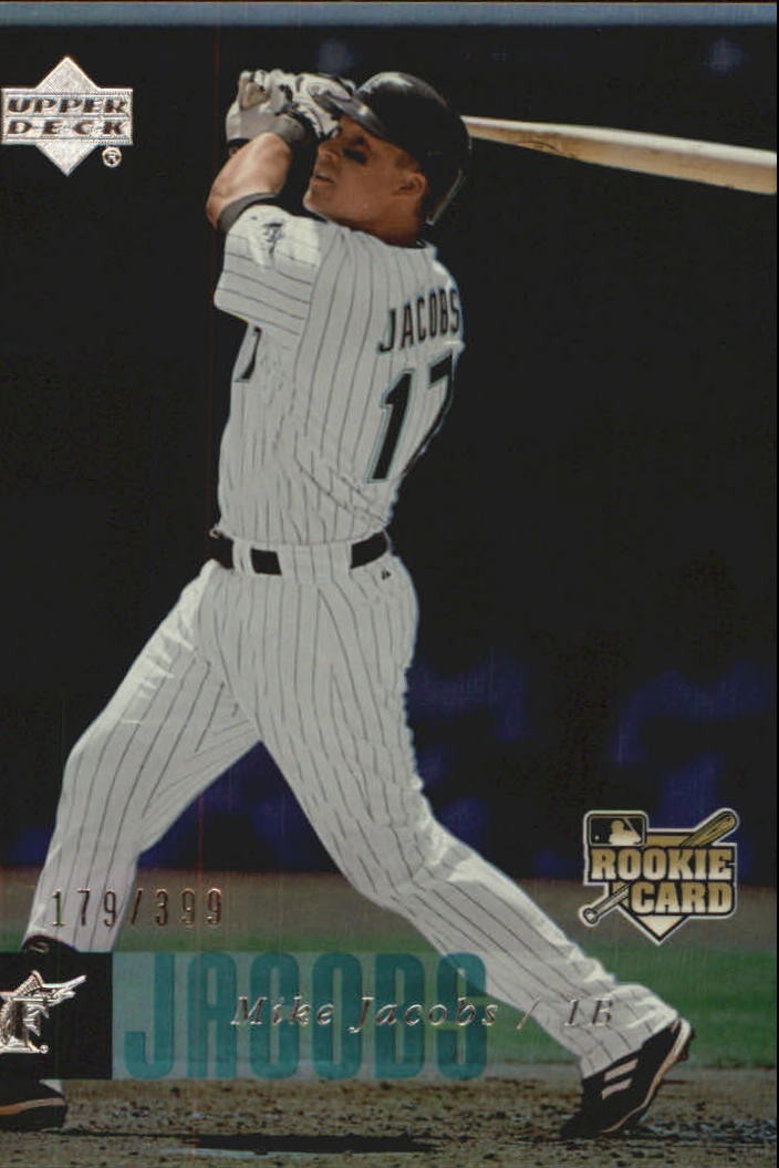 2006 Upper Deck Rookie Foil Silver #930 Mike Jacobs /399 - BB