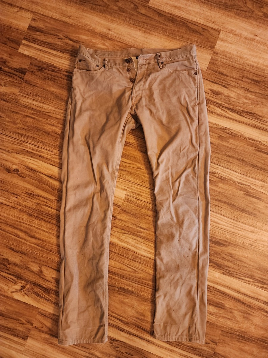 tobacco kevlar jeans Tobacco Motorwear Khaki Kevlar Lined Motorcycle Riding Jeans 34x34