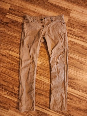 Tobacco Motorwear Khaki Kevlar Lined Motorcycle Riding Jeans 34x34