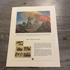 Donald Moss’ 1945 Victory at Last 2 Stamp Art USPS 32 cents — photo 1