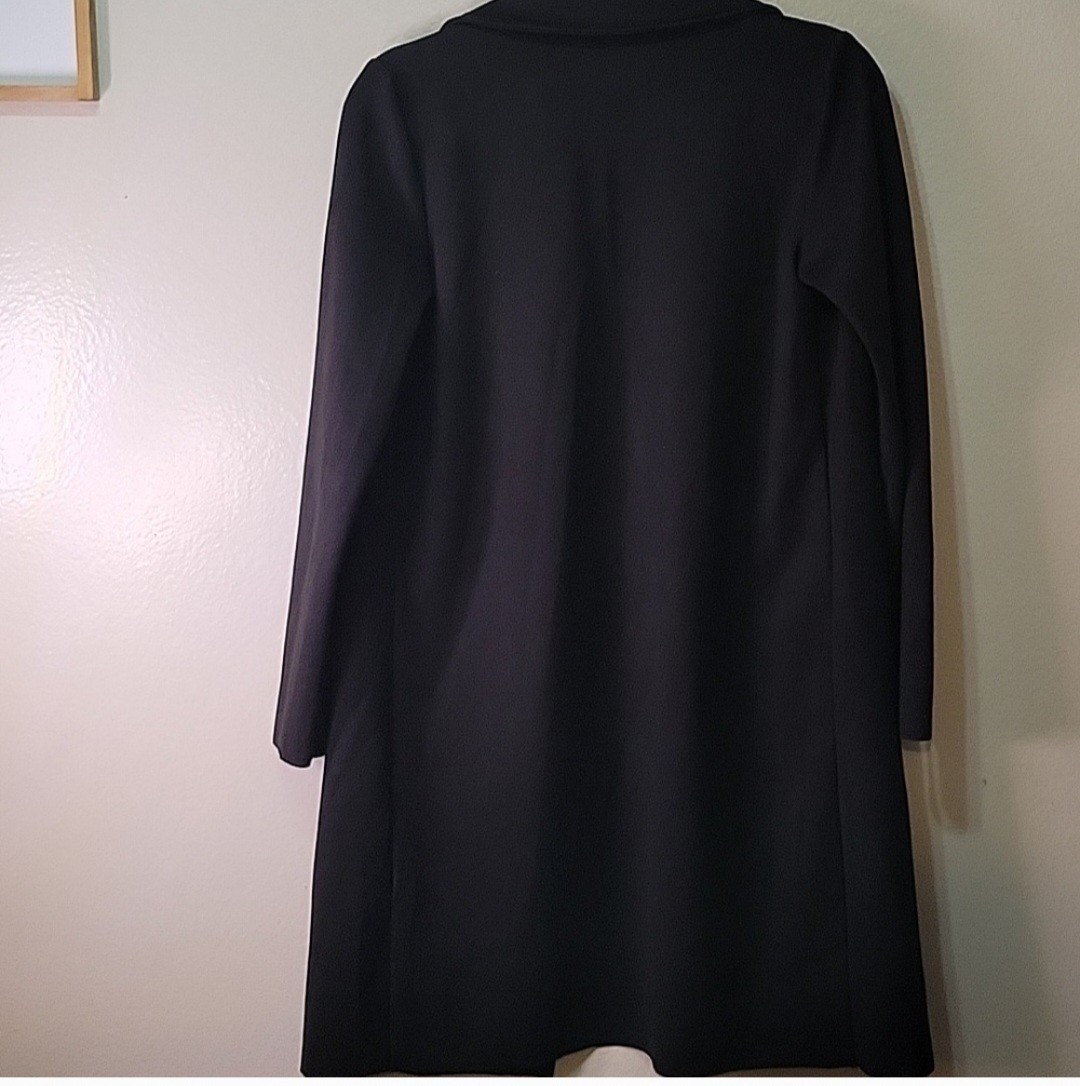 ZARA Basic Black light Fall Winter Spring Coat Si… - image 2