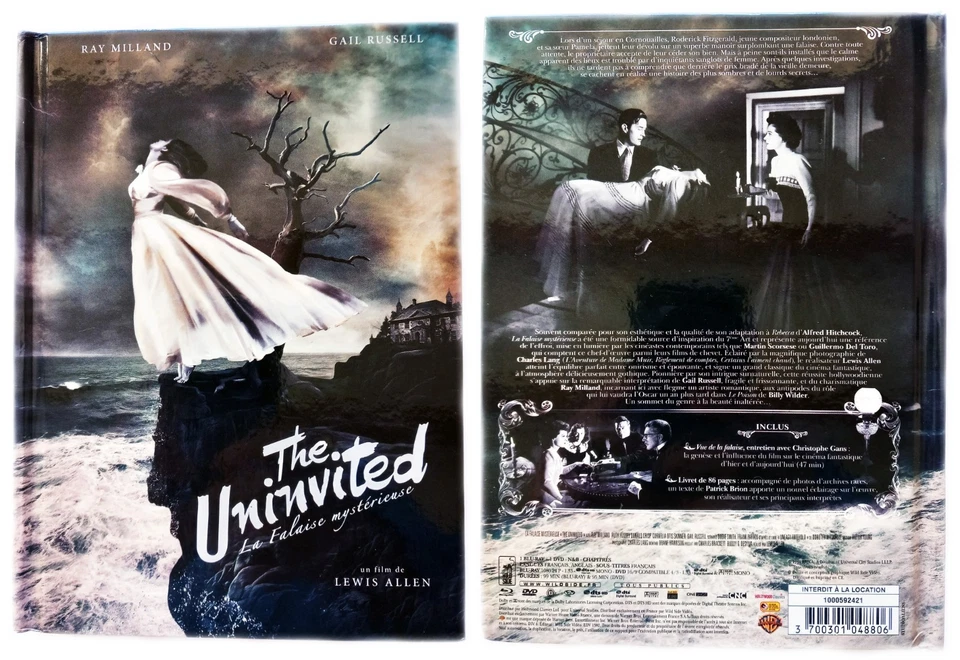 BLU-RAY & DVD . THE UNINVITED . LA FALAISE MYSTÉRIEUSE . édition collector - Photo 1/1
