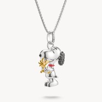 Thomas Sabo Kette Peanuts Snoopy Woodstock 925 Silber KE2345-565-7 LäNge 50 Cm