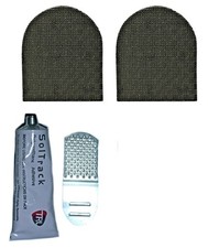 Shoe Heel Repair KIT BLACK LADIES  Heels, Glue, Scraper sold in pairs