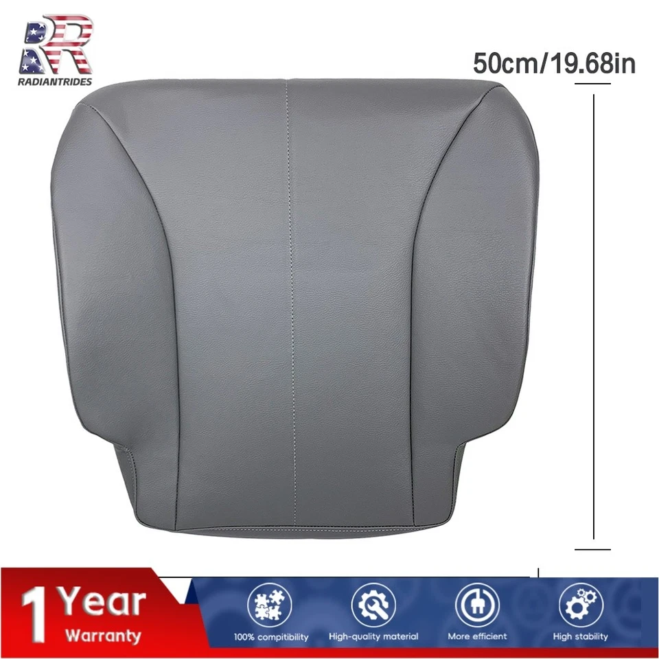 Cubierta de asiento inferior gris para conductor International Harvester 4200 4300 4400 01-2007 Foto 2 de 4