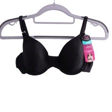 NEW Maidenform One Fab Fit T-Shirt Shaping Underwire Bra Size 34B Black 7959
