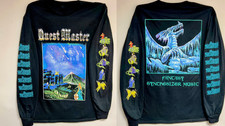 Quest Master 2 sides long sleeve black All sizes 1F2610
