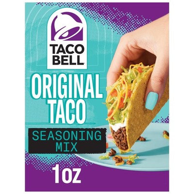 Taco Bell, Original Seasoning Mix, 1 Oz 1 Ounce (Pack of 1)