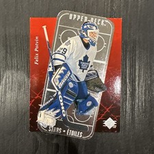 1995-96 SP - Stars Felix Potvin #E27 Die-Cut EX - Toronto Maple Leafs