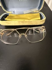 Gucci GG 0553O 001 Gold Metal Square Full Rim...