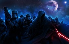 Star Wars science fiction stormtrooper sith Custom Gaming Mat Desk 3206