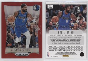 2023-24 Panini Prizm Deca Red Prizm /199 Kyrie Irving #253