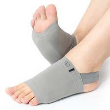 Compression Arch Support Plantar Fasciitis Gel Pad Brace Sleeve Ankle Foot Wrap