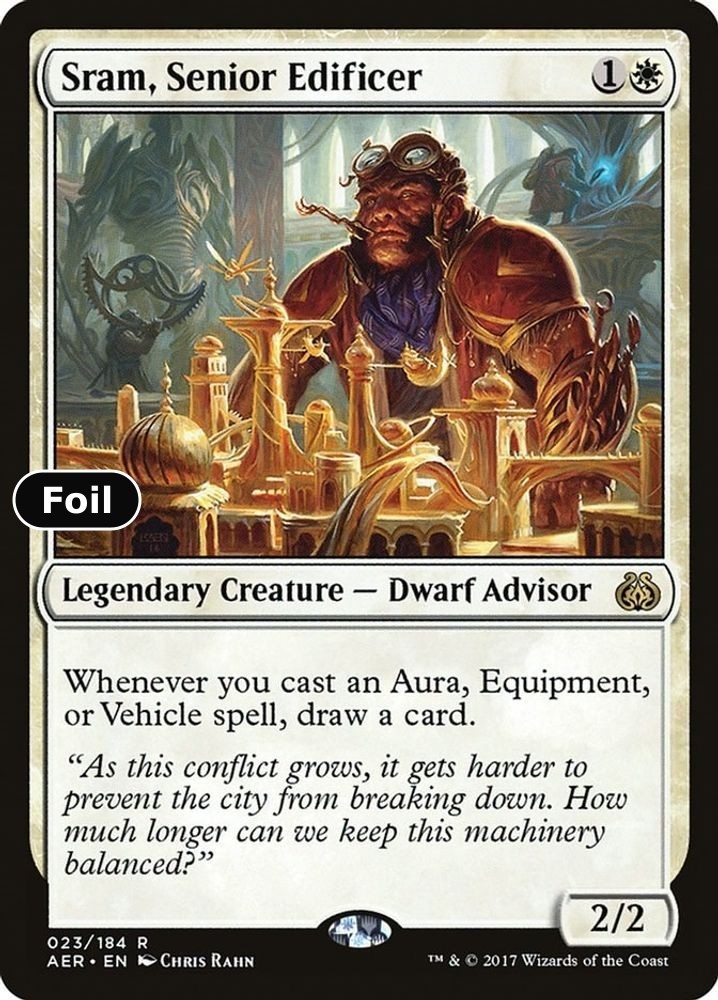 Sram, Senior Edificer Foil Aether Revolt 23 NM