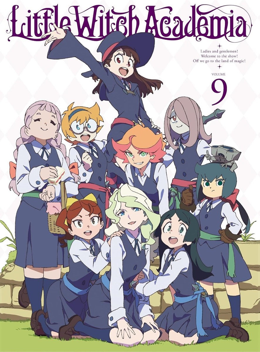 New Little Witch Academia Vol.9 First Limited Edition Blu