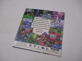 Original Sega Saturn Nights into Dreams Sampler and Manual ONLY Instruction Book