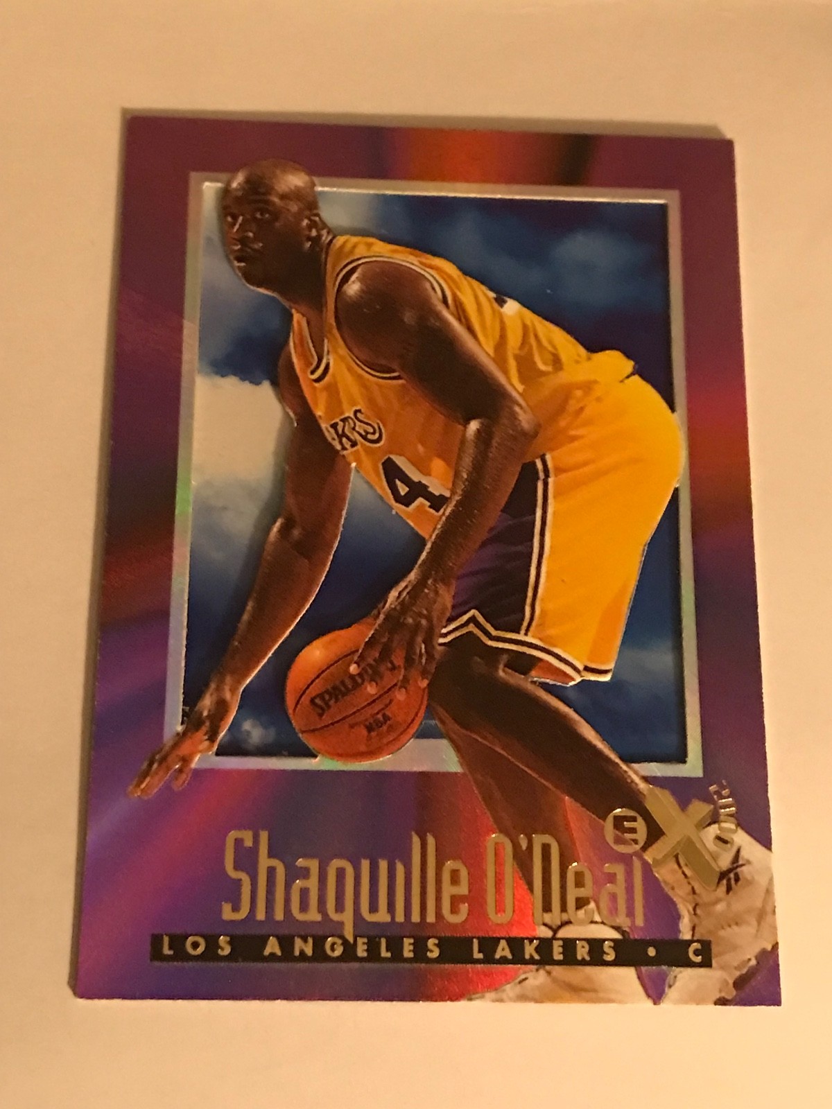 SHAQUILLE O’NEAL 96/97 SKYBOX EX 2000 #32