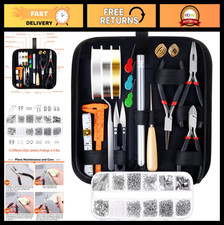 Jewelry Making Supplies Kit - Tools, Wires Findings for Beading Repair
