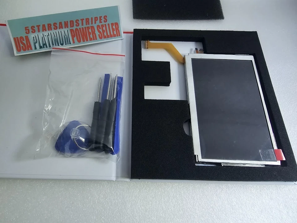 Top Upper IPS LCD Screen Display Nintendo NEW 3DS XL NEW3DSXL REDSV RED-001 -NEW - Image 2 of 4