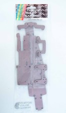 Light Red Custom Color Carbon Fiber Chassis 5 Piece Kit For Kyosho Optima Mid