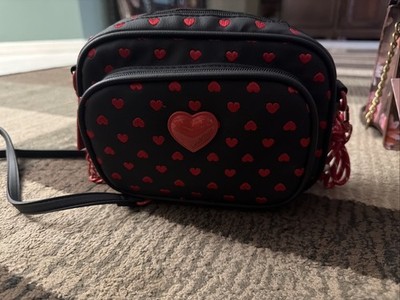 Betsey A Johnson Heart Purse
