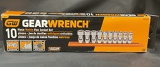 Gearwrench 80565 10 Pc. 6 Pt. 38 Metric Flex Socket Set New 10mm-19mm Gearwrench 80565 10 Pc. 6 Pt. 38 Metric Flex Socket Set New 10mm-19mm