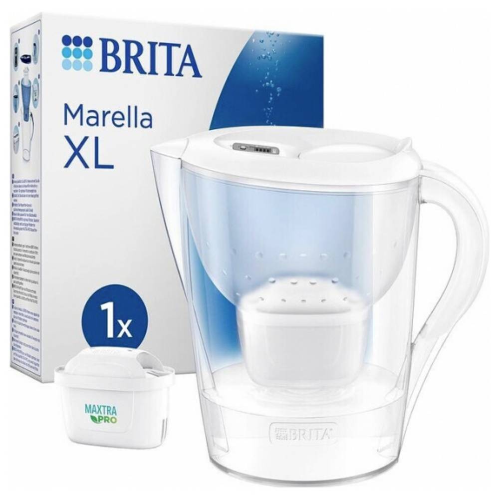 Brita Marella XL 12527 Wassersparfilter-Set 35 l Wei 6290₽