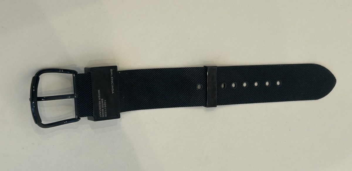 Balenciaga Montre Acier Belt Watch Nicolas Ghesquiere 2011 