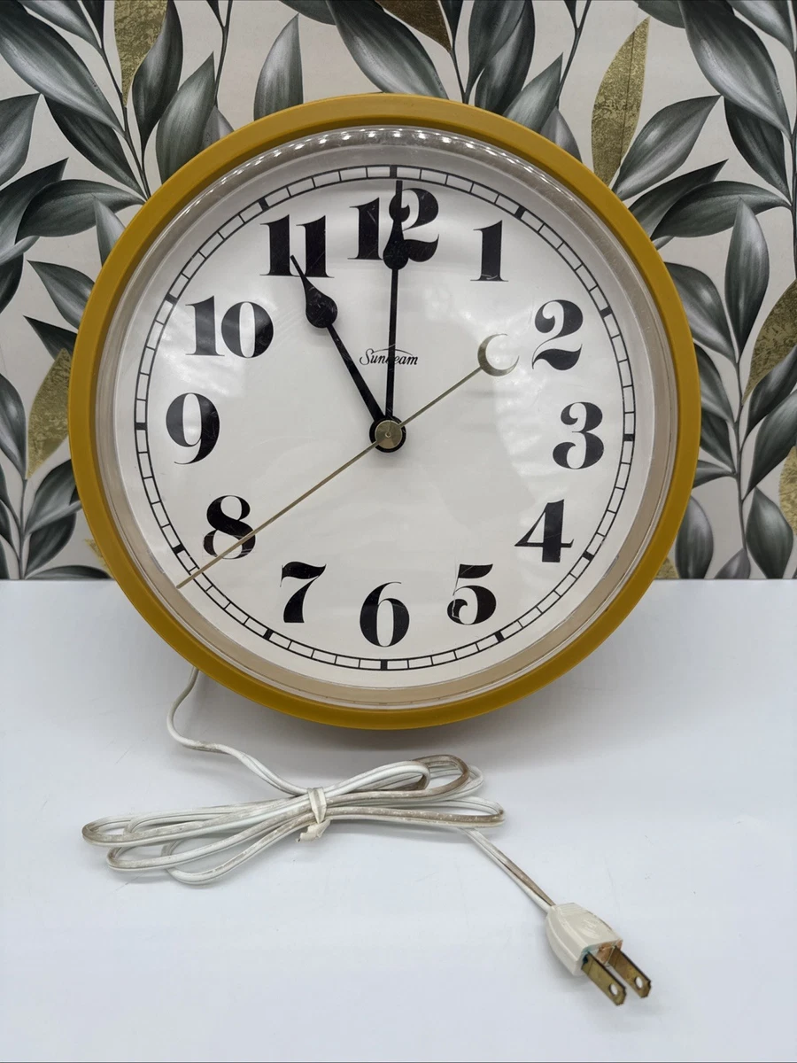 ゆう　　Sunbeamアメリカンヴィンテージ時計1950〜1970年代 vintage sunbeam wall clock products for sale | eBay