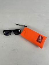 Open Box Ray-Ban RB9076S Kids Sunglasses, Polished Black On Blue Frame, Grey