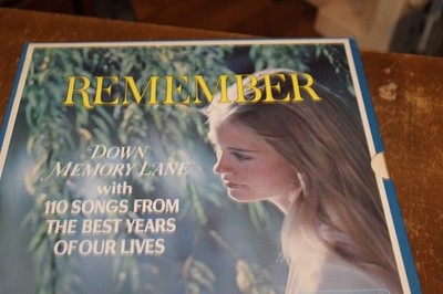 READERS DIGEST REMEMBER DOWN MEMORY LANE 10 RECORD ALBUM BOX SET