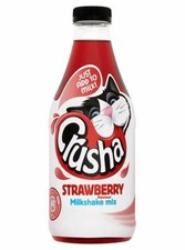 Crusha Strawberry Flavour Milkshake Mix 1ltr