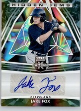 2022 Panini Elite Extra Edition Hidden Gems Autographs Black or Red White Blue