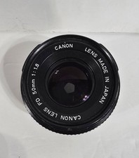 CANON FD 50mm f/1.8 Lens for 50mm Canon SLR 1:1.8