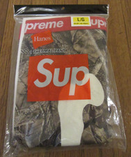Supreme Hanes Bones Thermal Pant 1 Pack Size Large TrueTimber HTC Fall Camo