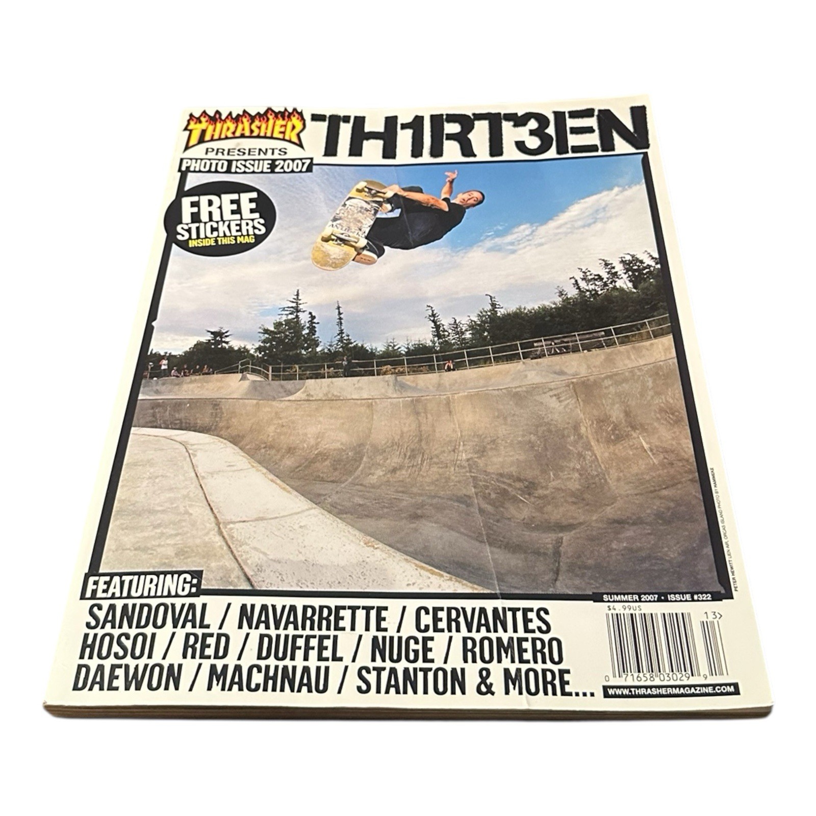 Thrasher Skateboard Magazine Lot of 5 Issues 2007 #321 #322 #323 #324 #325 NVTG