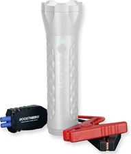 BoostHero 6000mAh Jump Starter Power Bank w/ LED Flashlight & Smart Cables Kit