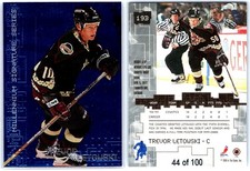 1999-00 ITG Millennium Signature Series Trevor Letowski #44/100 Coyotes