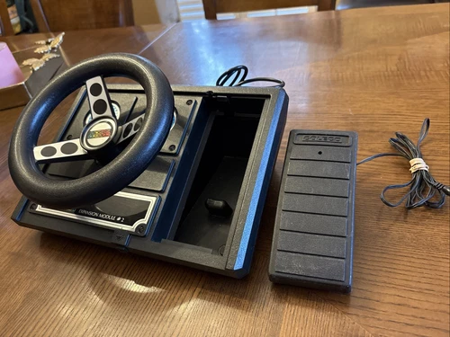 Colecovision Expansion Module 2 Steering Wheel Controller w Peddle!